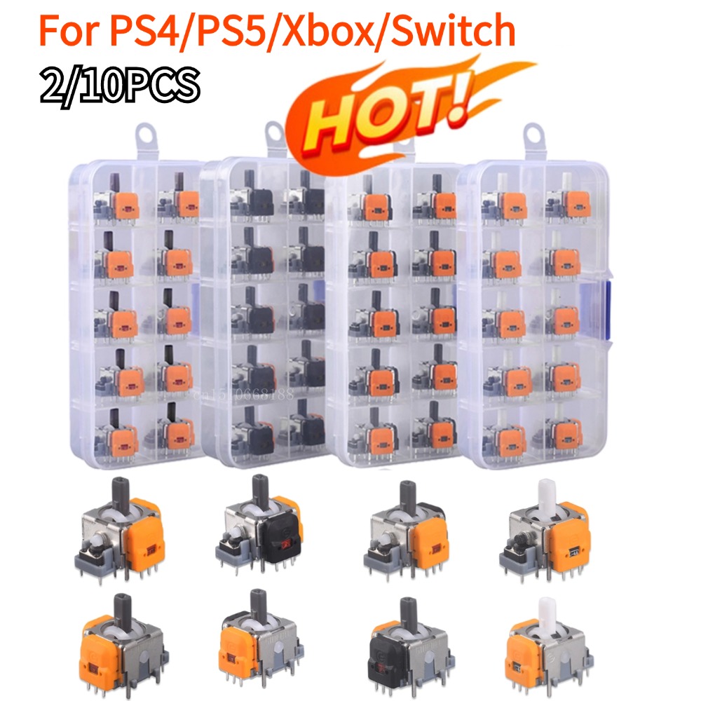 3D Printing Xbox Controller - 2/10Pcs Replacement 3D Analog Joystick for