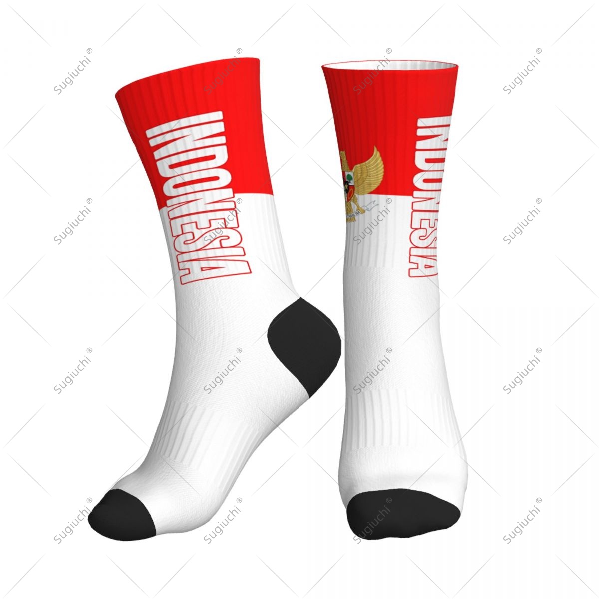 3D Printing Indonesia - 3D Printed Indonesia Flag Polyester Mid-calf