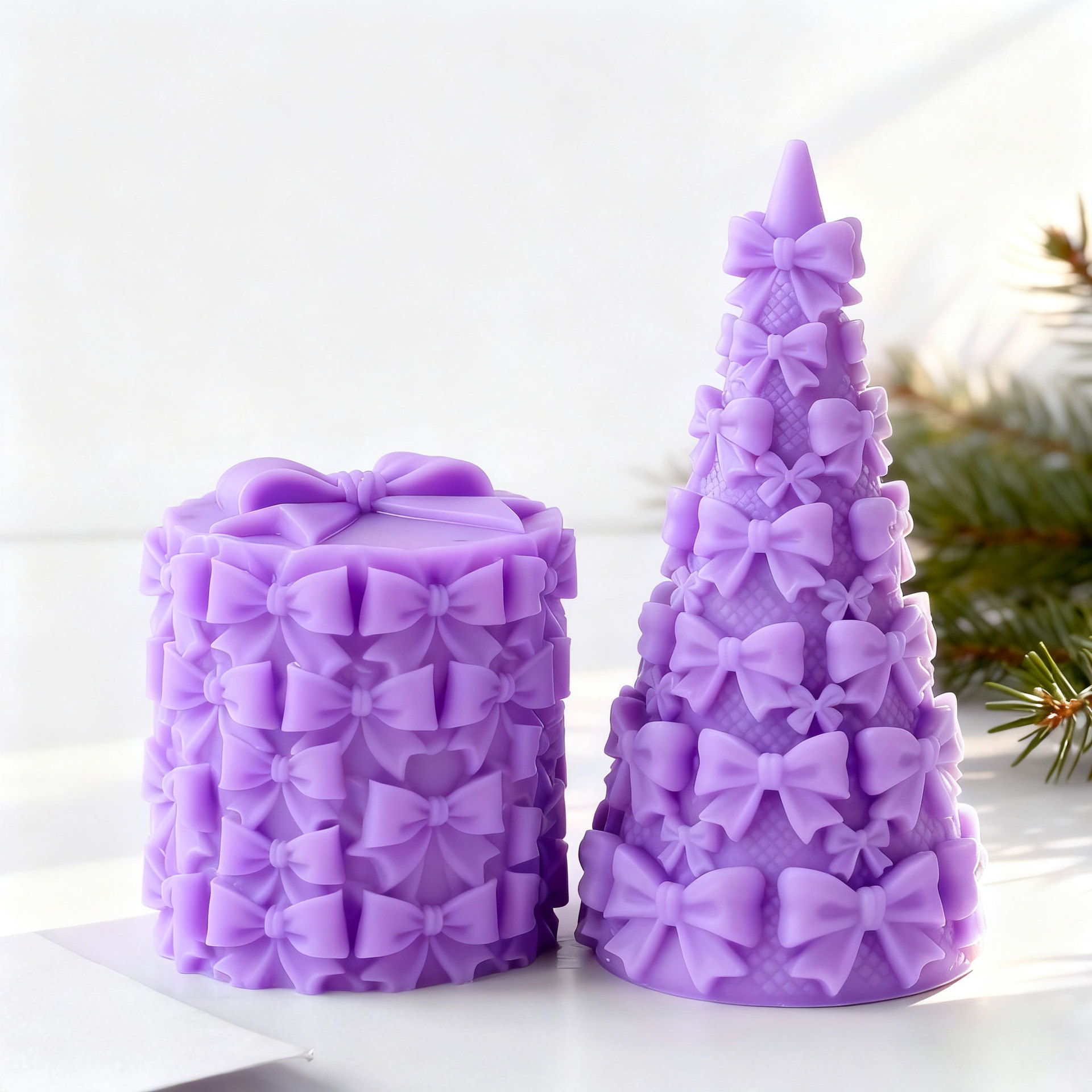 3D Printing Concrete - 3D Bow Tie Christmas Tree Gift