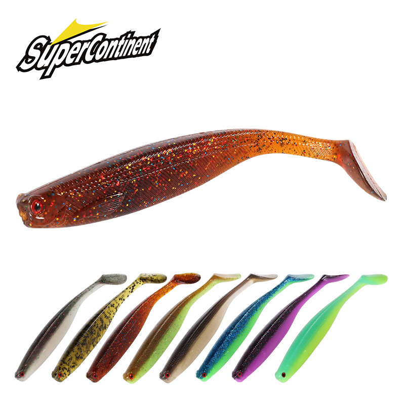 3D Printing Lure - 2022 Supercontinent ShadTeez 5cm/7cm/10cm Pike Zander