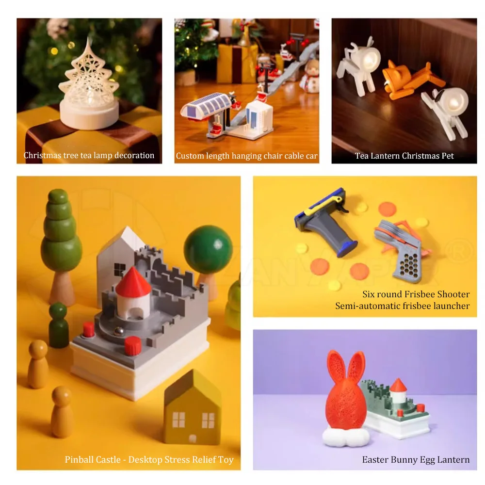 For Bambu Lab DIY Creative Mod - 3D Printing Process 评论和价格