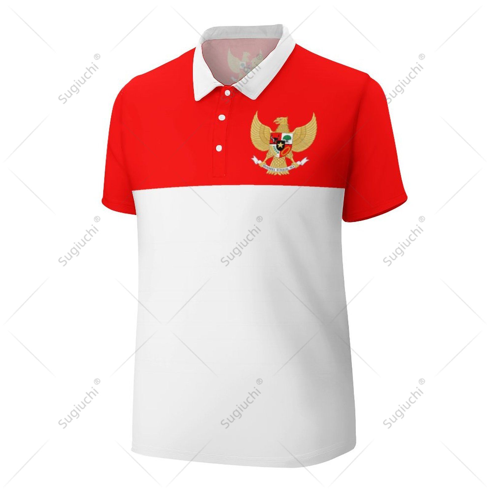 Unisex Polo Shirt Indonesia Fl - 3D Printing Indonesia 评论和价格