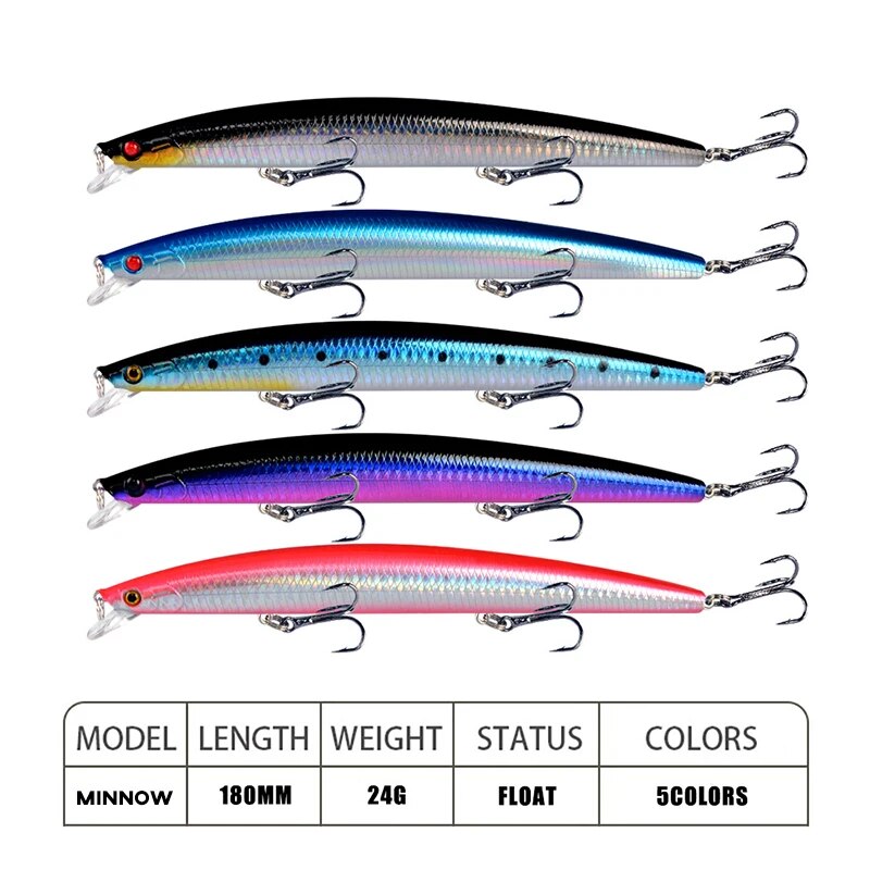 Minnow Fishing Lure Laser Hard - 3D Printing Lure 评论和价格