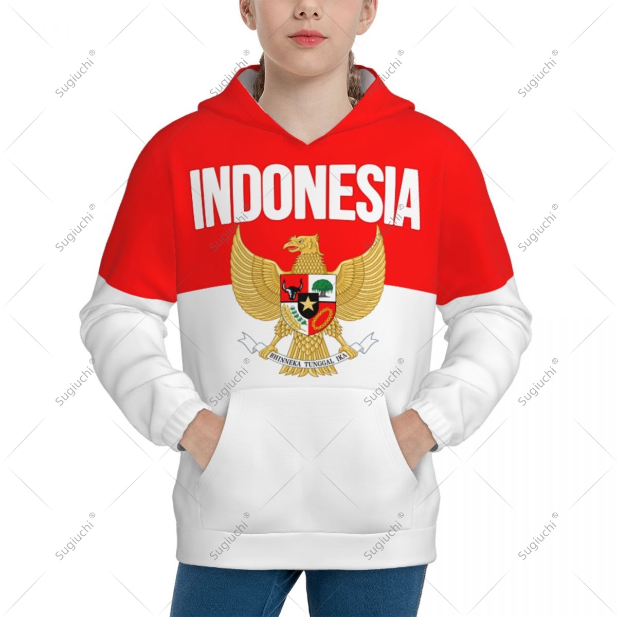 Unisex 3D Youth Hoodie Indones - 3D Printing Indonesia 评论和价格