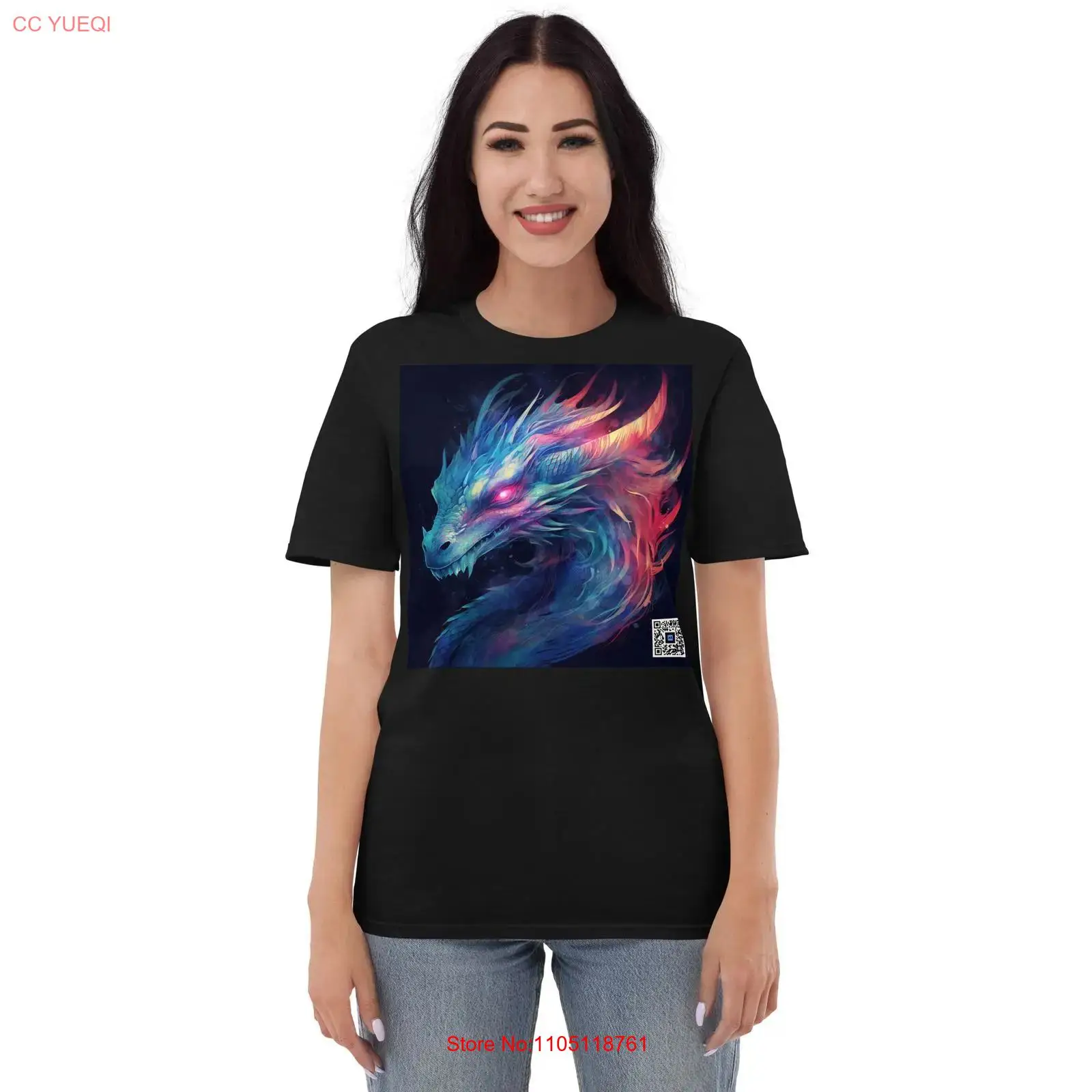 Dragon T Shirt smartphone came - 3D Printing Qr Code 评论和价格
