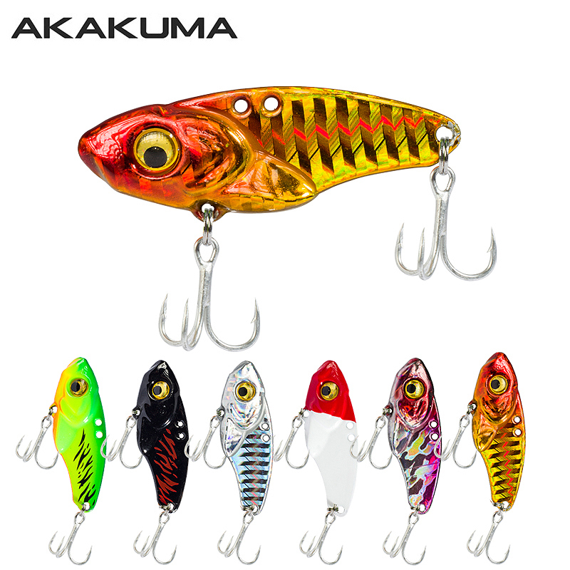 6PCS Metal VIB Lure 5g 7g 10g  - 3D Printing Lure 评论和价格