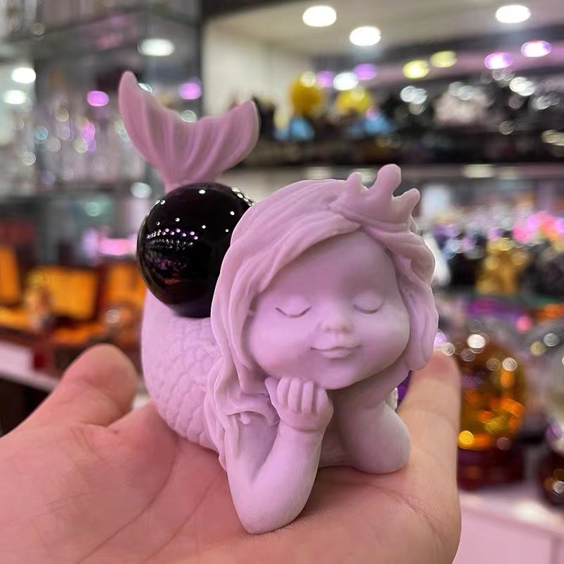3D Mermaid Silicone Candle Mol - 3D Printing Concrete 评论和价格