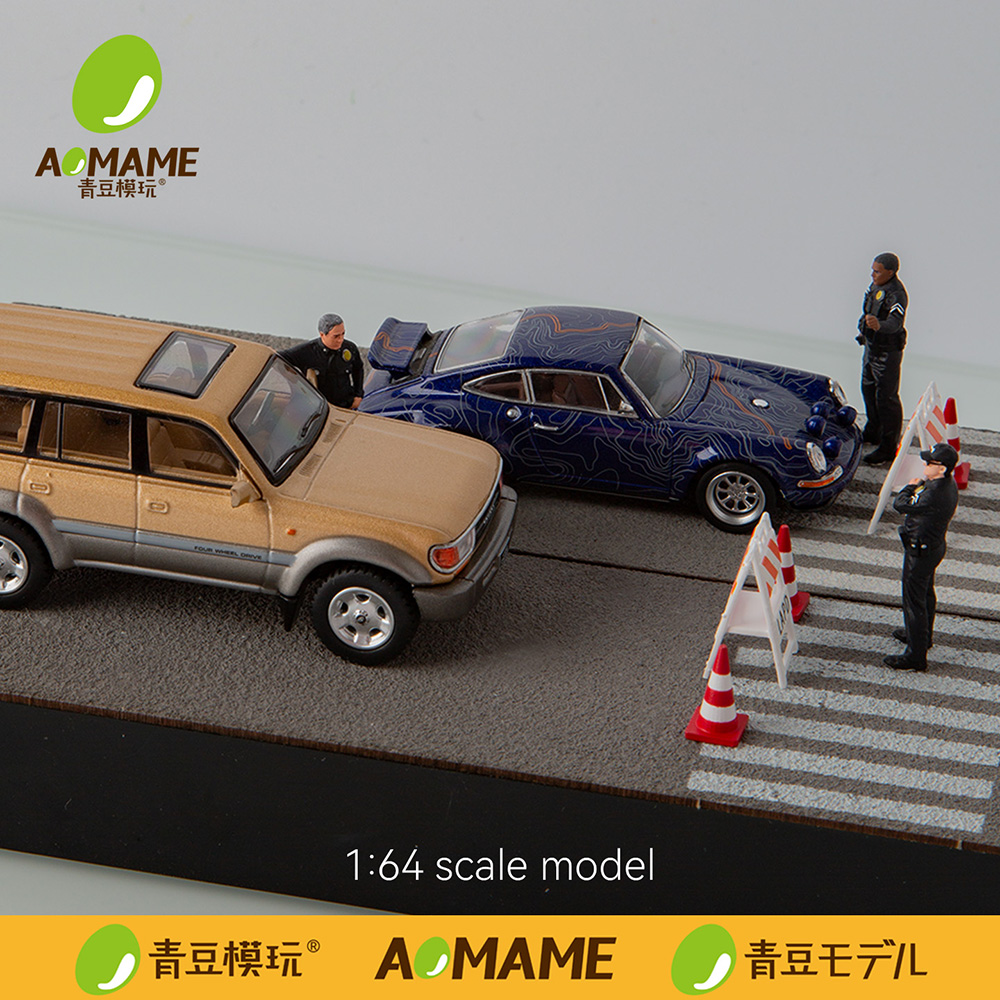 1/64 LAPD Police Set Resin Fig - 3D Printing Diecast Cars 评论和价格