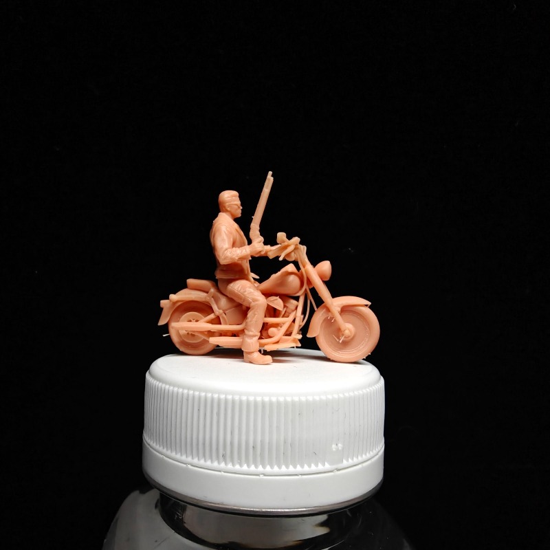 1/64 Scale Miniature Biker Man - 3D Printing Diecast Cars 评论和价格