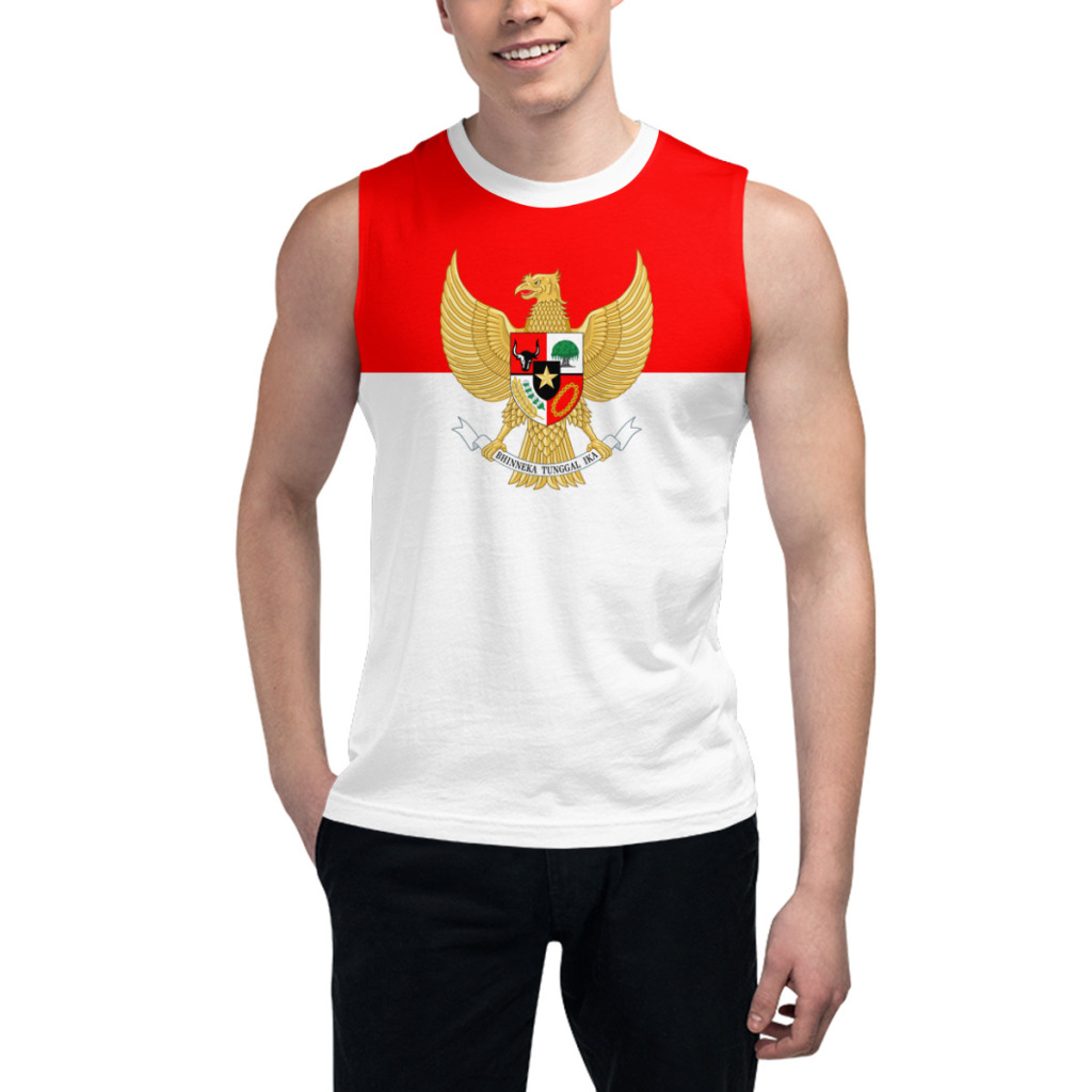 Sleeveless T-shirt Indonesia F - 3D Printing Indonesia 评论和价格