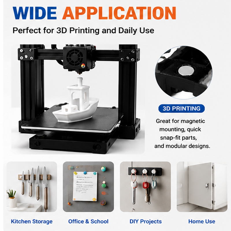 200pcs/box 3D Printing Magnets - 3D Printing Process 评论和价格
