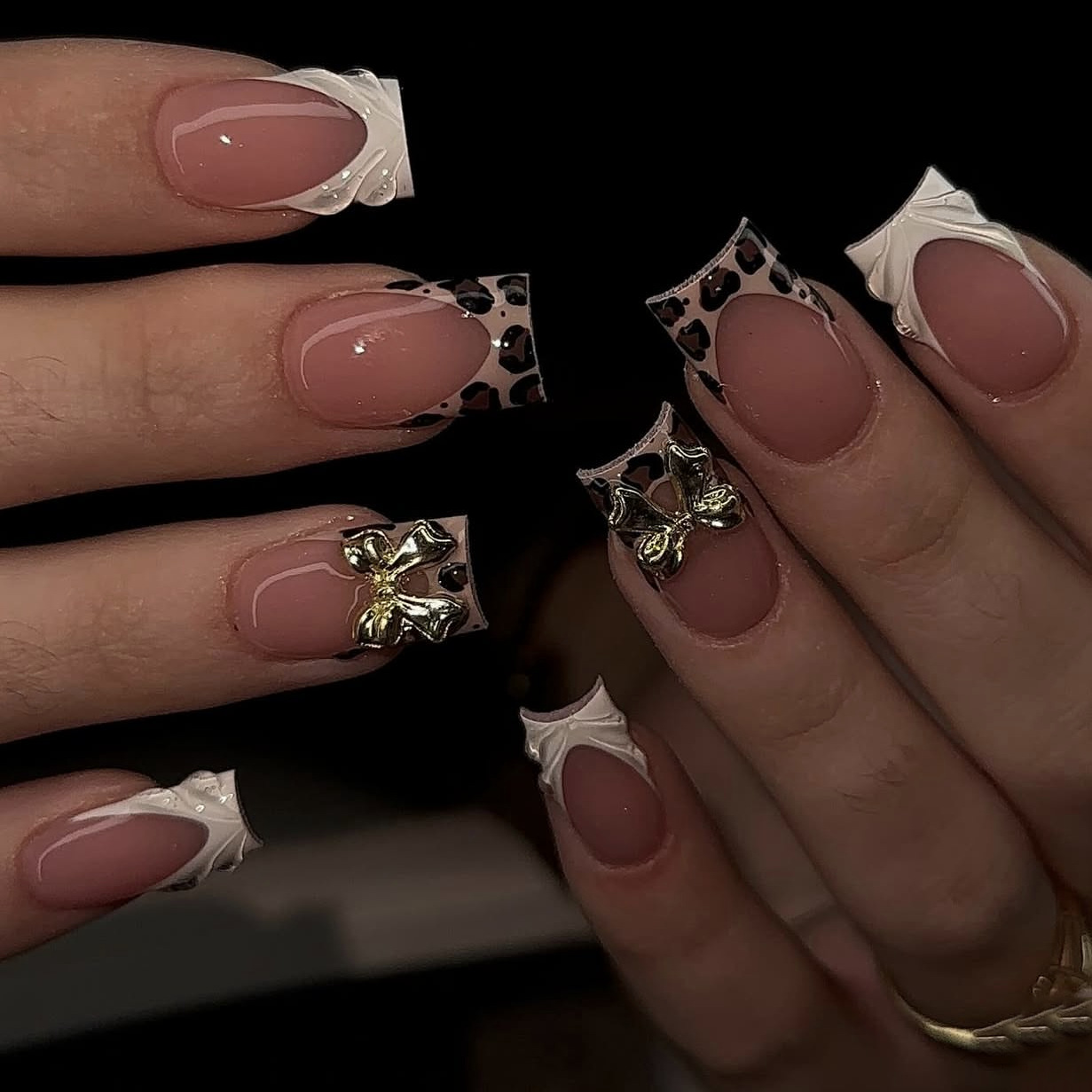 Short square fake nails for wo - 3D Printing Nails 评论和价格