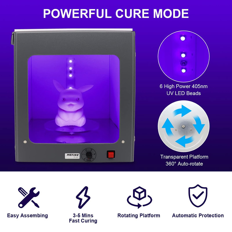 UV Resin Curing Light Box for  - 3D Printing Deck Box 评论和价格