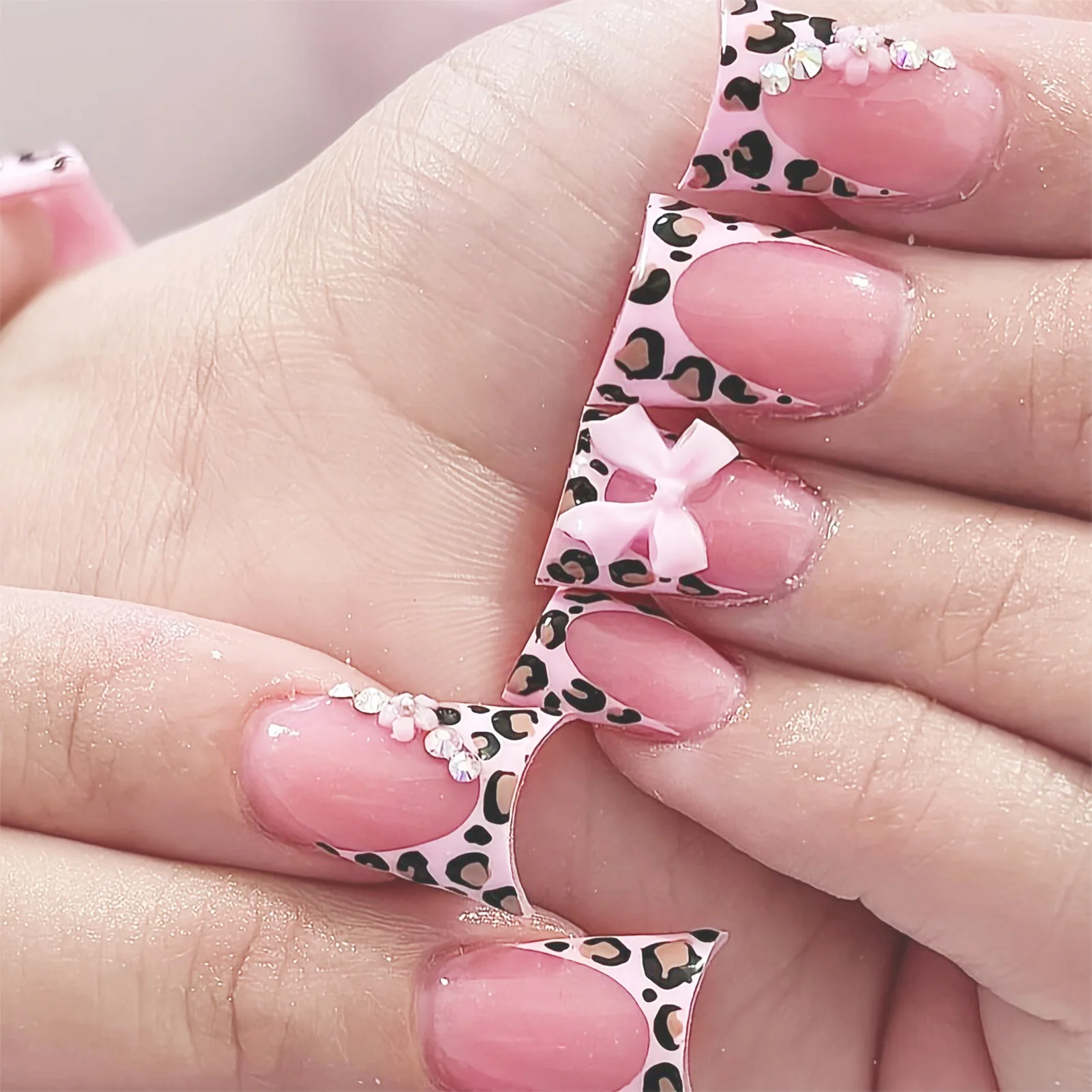 24Pcs Short Duckbill Press On  - 3D Printing Nails 评论和价格