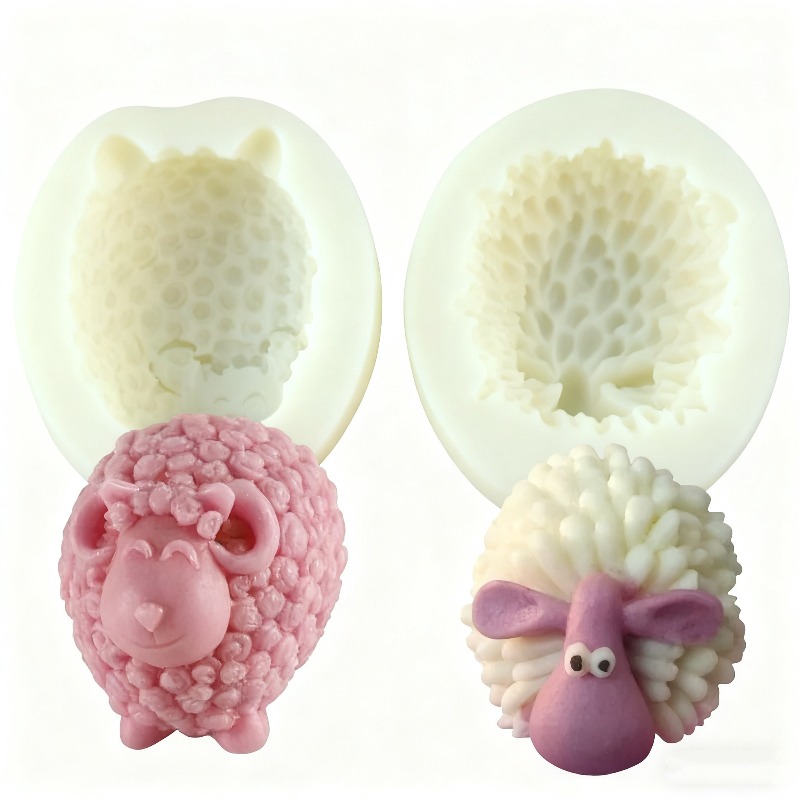 3D Sheep Candle Silicone Mold  - 3D Printing Concrete 评论和价格